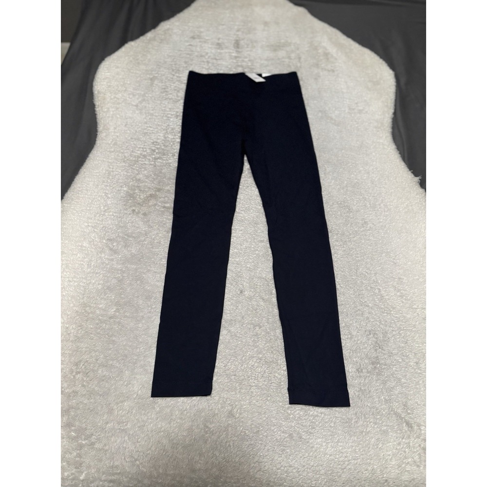 Lou & Grey LOFT Essential Leggings Small S NWT Navy Blue High Rise Cotton